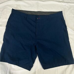 Magellan Men's Navy Blue Fish Gear Flex Shorts Waist Size 40